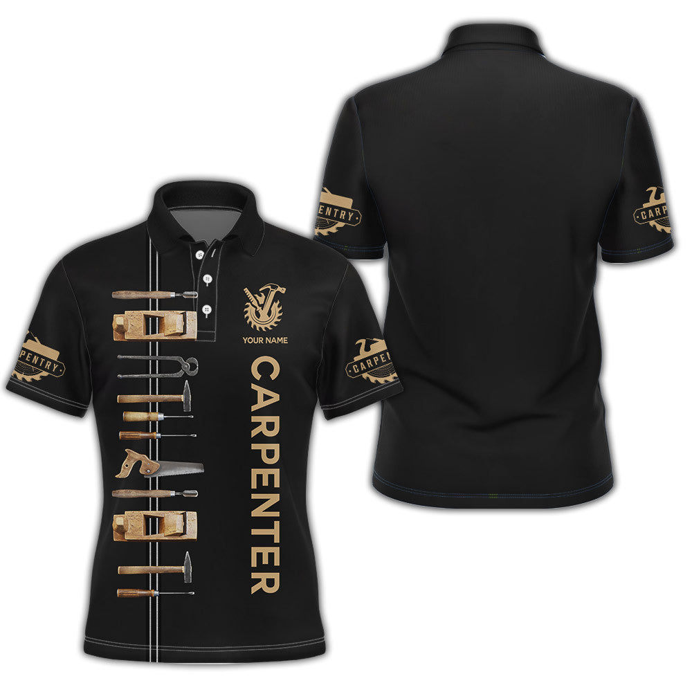 Carpenter Tshirt Carpenter 3D All Over Printed Custom Name Carpenter 3D Shirts