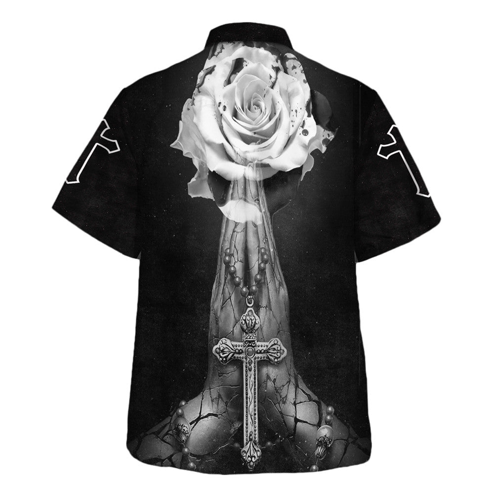 Hand God Prayer Hawaiian Shirts For Men And Women - Christian Hawaiian Shirt - Hawaiian Summer Shirts