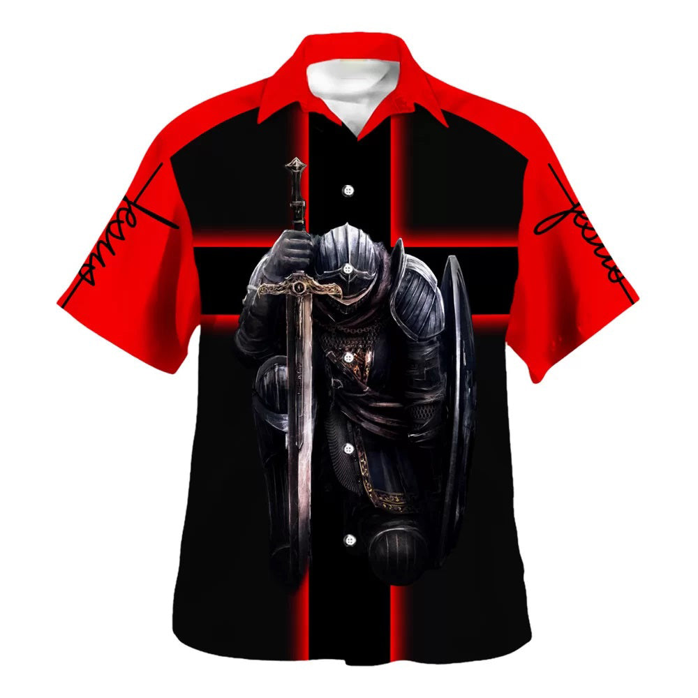 I'm On Team Jesus I'm Not Religious Hawaiian Shirt - Christian Hawaiian Shirt - Religious Hawaiian Shirts