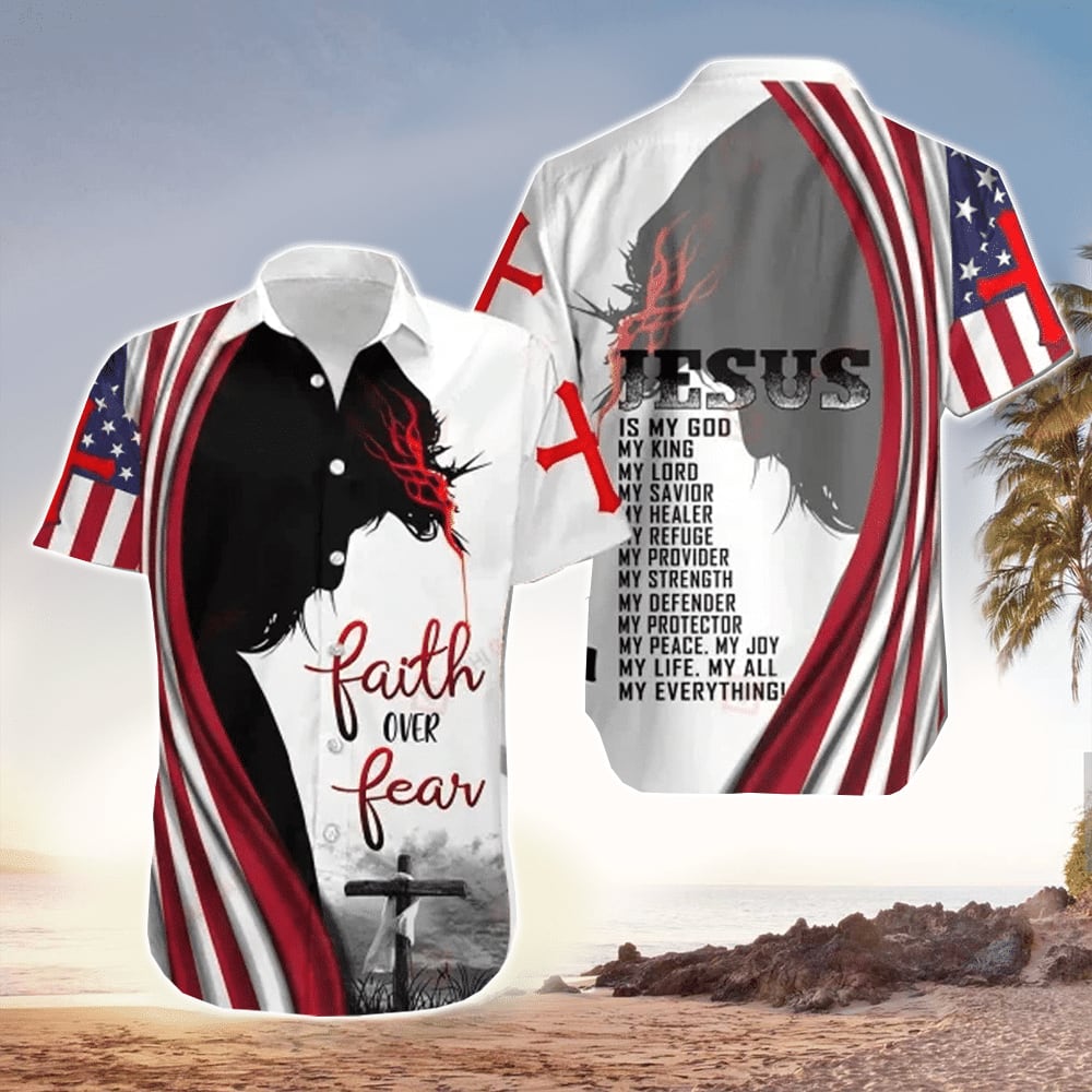 Jesus Is My Everything Jesus Hawaiian Shirt - Christian Hawaiian Shirts For Men & Women