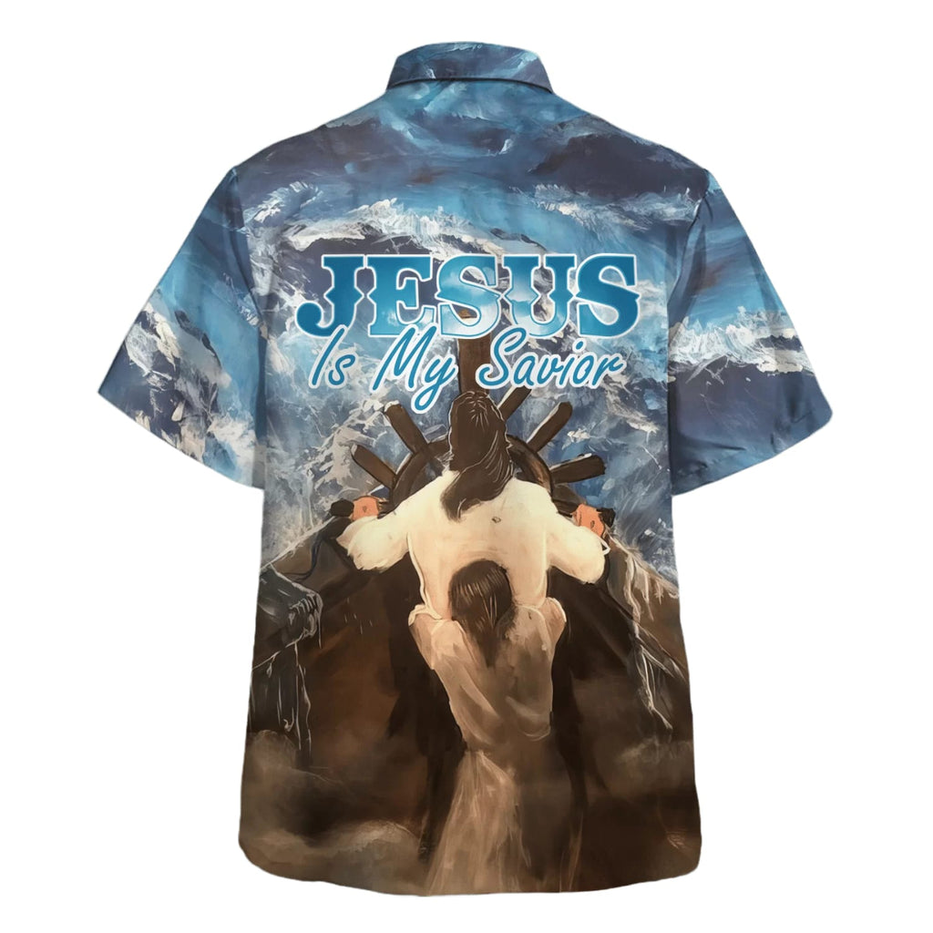 Jesus Is My Savior Hawaiian Shirt - Christian Hawaiian Shirt - Best Hawaiian Shirts