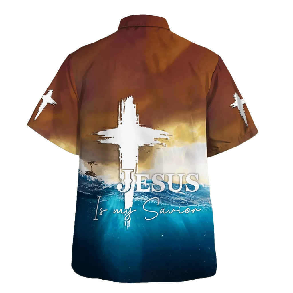 Jesus Is My Savior Take My Hand God Hawaiian Shirts For Men & Women - Christian Hawaiian Shirt - Hawaiian Summer Shirts