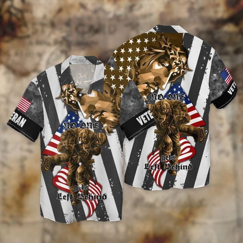 Jesus Old One Gets Left Behind Hawaiian Shirt - Christian Hawaiian Shirts For Men & Women