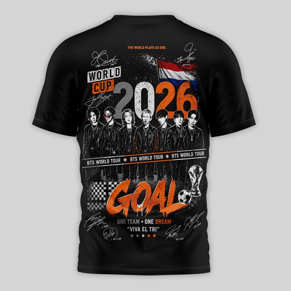 Netherlands x BTS FIFA World Cup 2026 Limited Edition Shirt - Playzoneprime