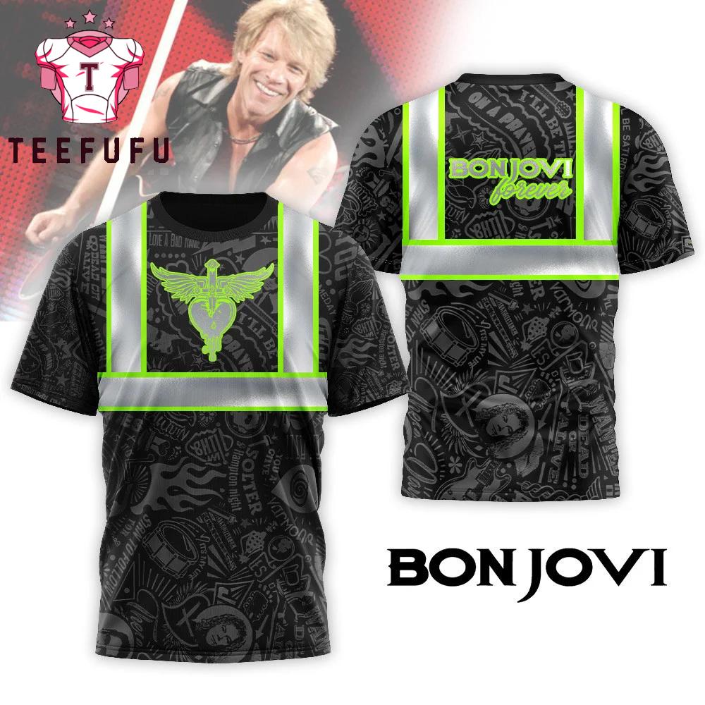 Bonjovi Forever Hi-Vis Safety 3D Shirt