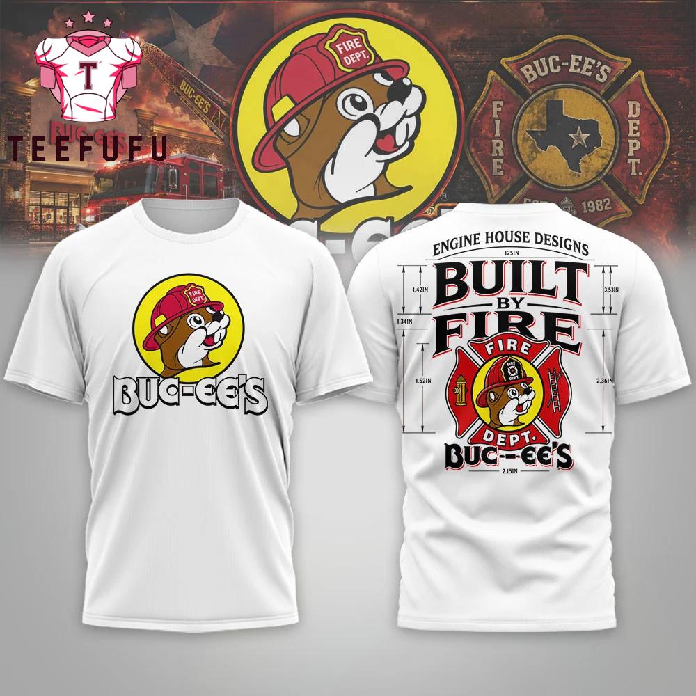 Buc-ee's Fire Dept 2026 White T Shirt