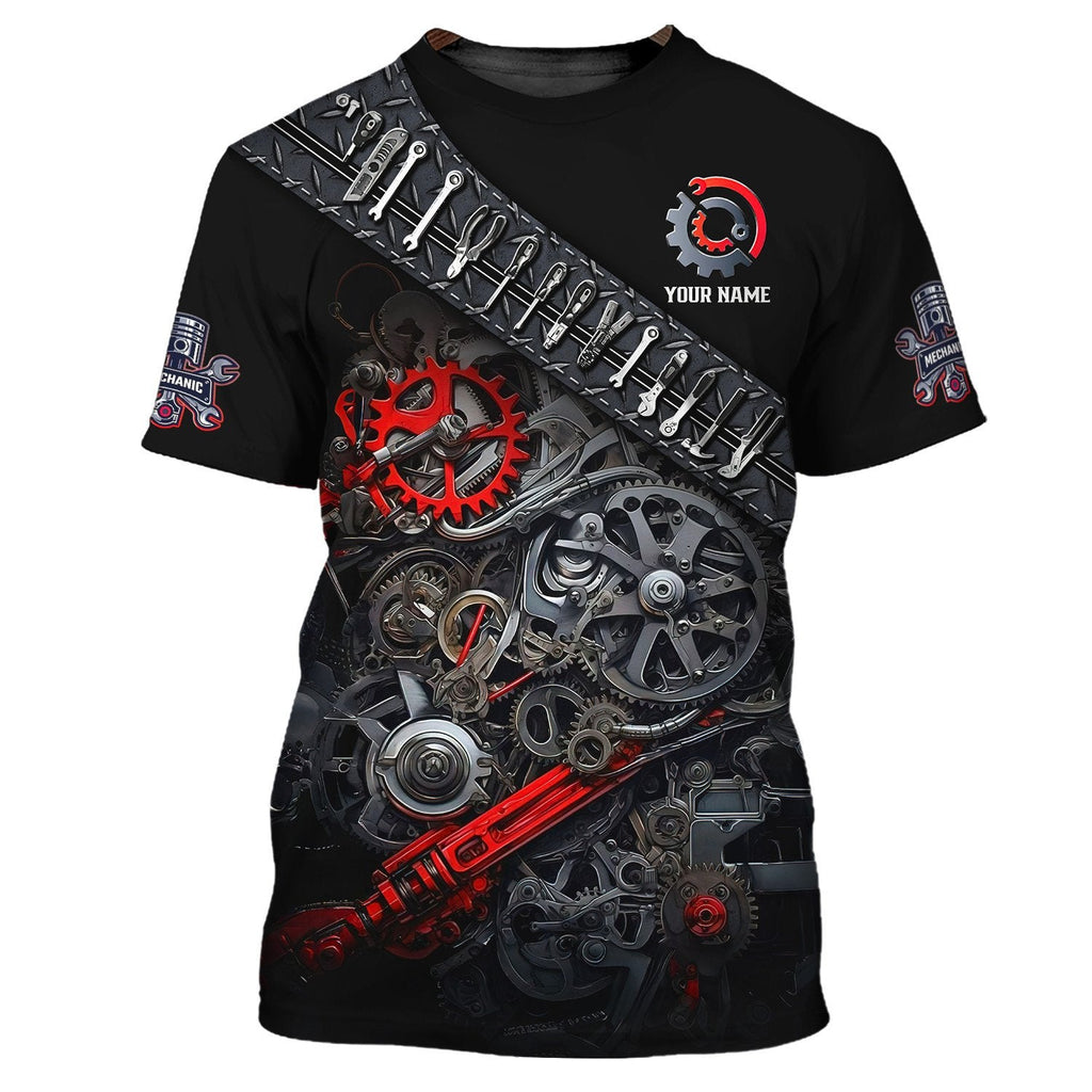Mechanic Life Unisex Mechanic Shirt Custom Name Shirt For Mechanic