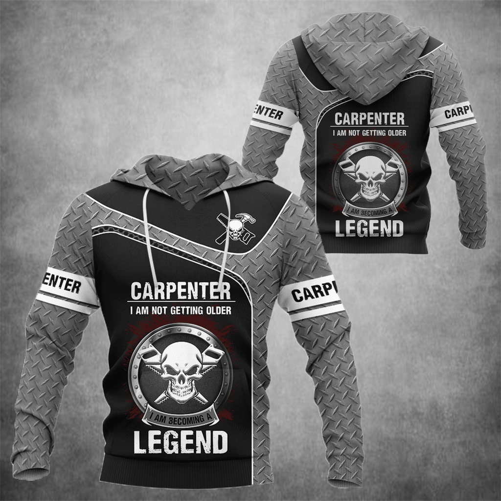 Personalized Name Premium Carpenter Unisex Shirts Becoming Legend