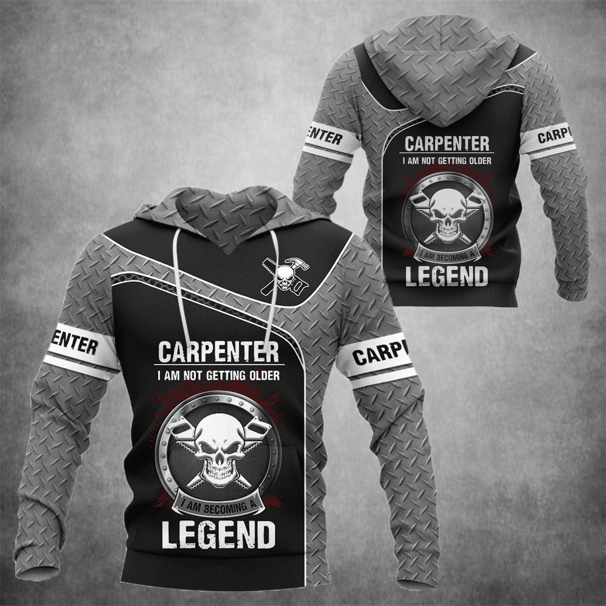 Personalized Name Premium Carpenter Unisex Shirts Becoming Legend