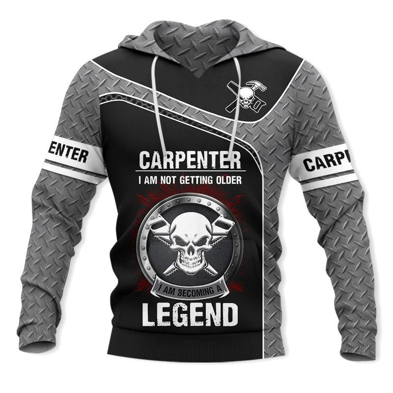 Personalized Name Premium Carpenter Unisex Shirts Becoming Legend