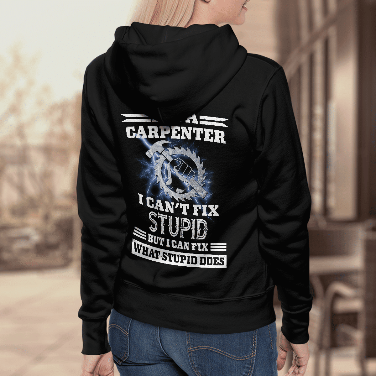 Carpenter I Can't Fix Stupid Printed Shirts KLDH