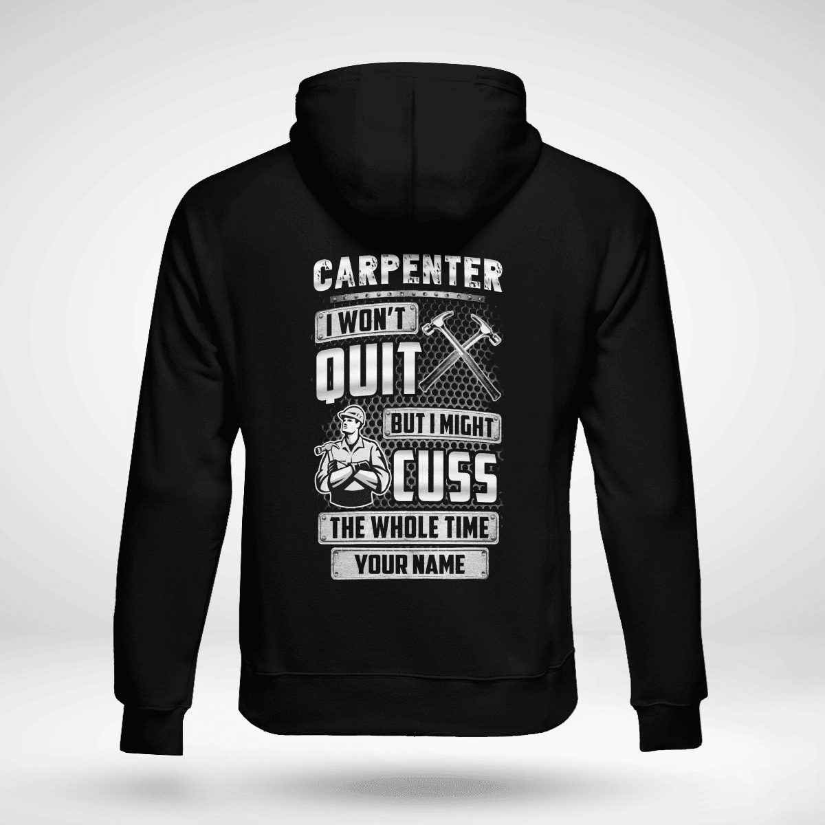 Customized Name Carpenter Printed Shirts PD