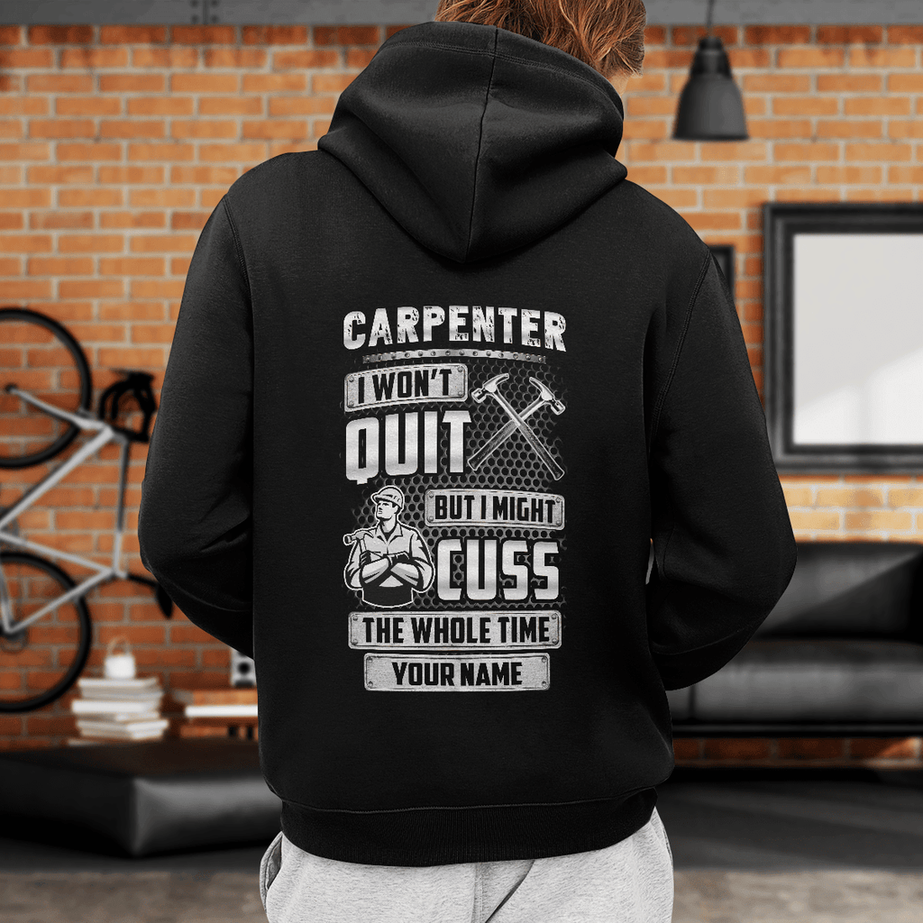 Customized Name Carpenter Printed Shirts PD