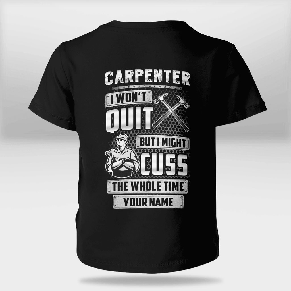 Customized Name Carpenter Printed Shirts PD