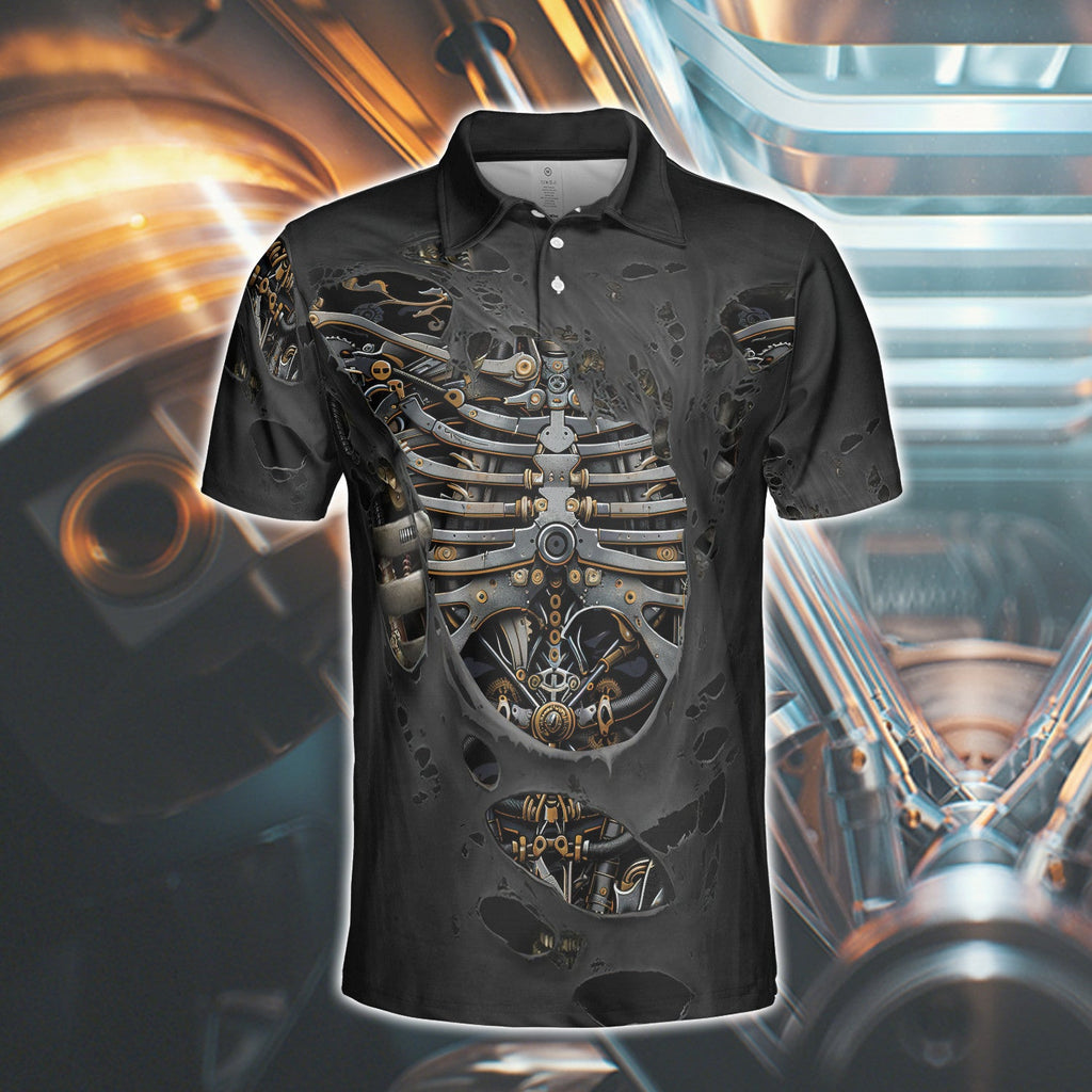 Mechanic From Bones Polo Shirt For Men