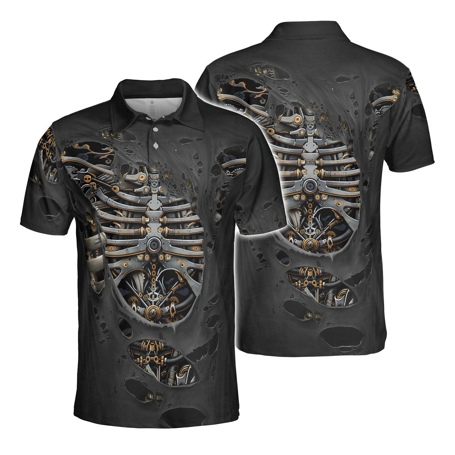 Mechanic From Bones Polo Shirt For Men