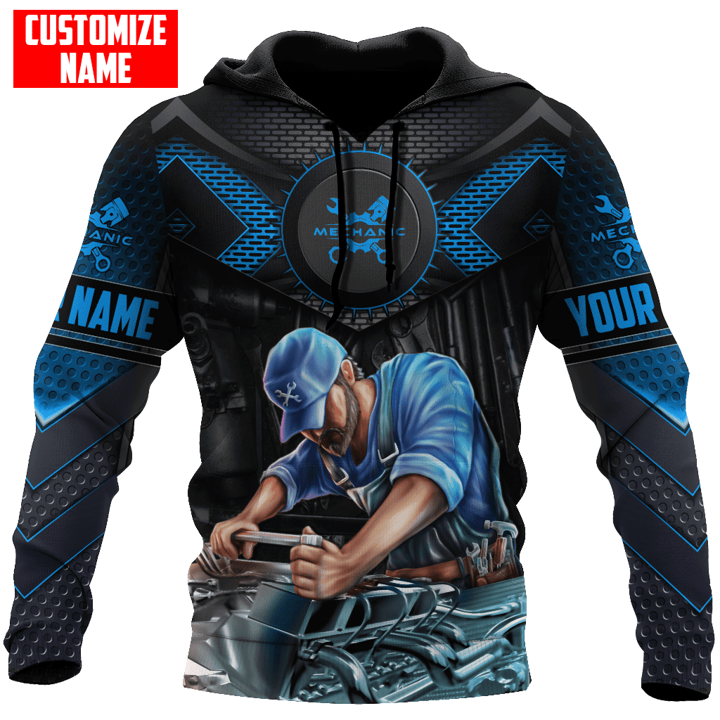 Personalized Auto Mechanic All Over Printed Shirts For Men and Women KLANND