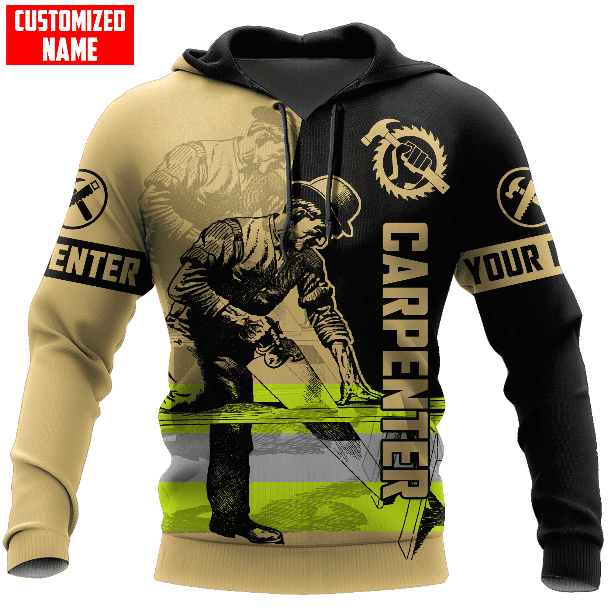 Customized Name Carpenter Shirts DD
