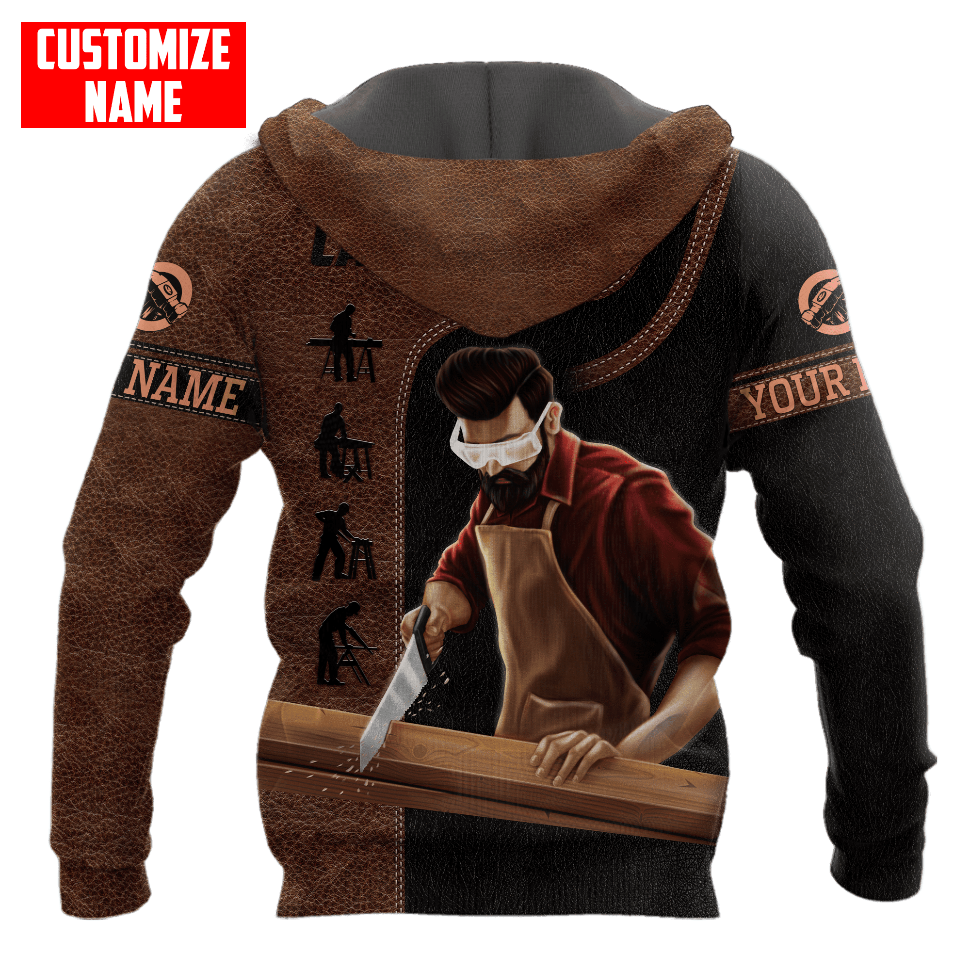 Customized Name Carpenter Shirts MHND