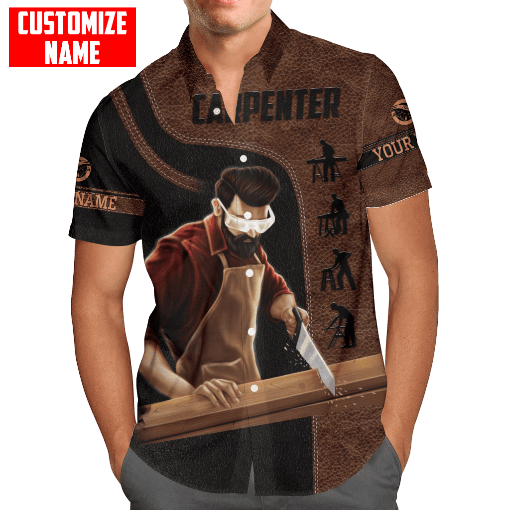 Customized Name Carpenter Shirts MHND