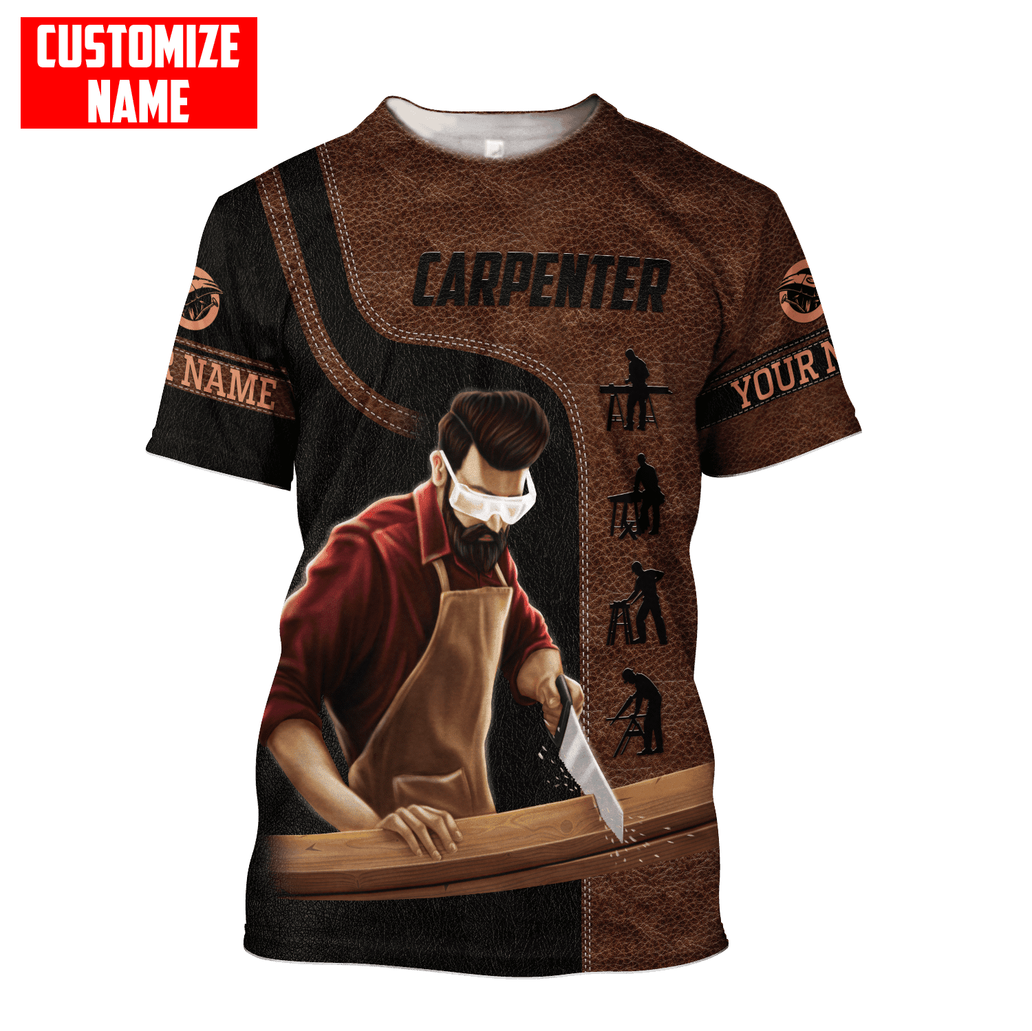 Customized Name Carpenter Shirts MHND