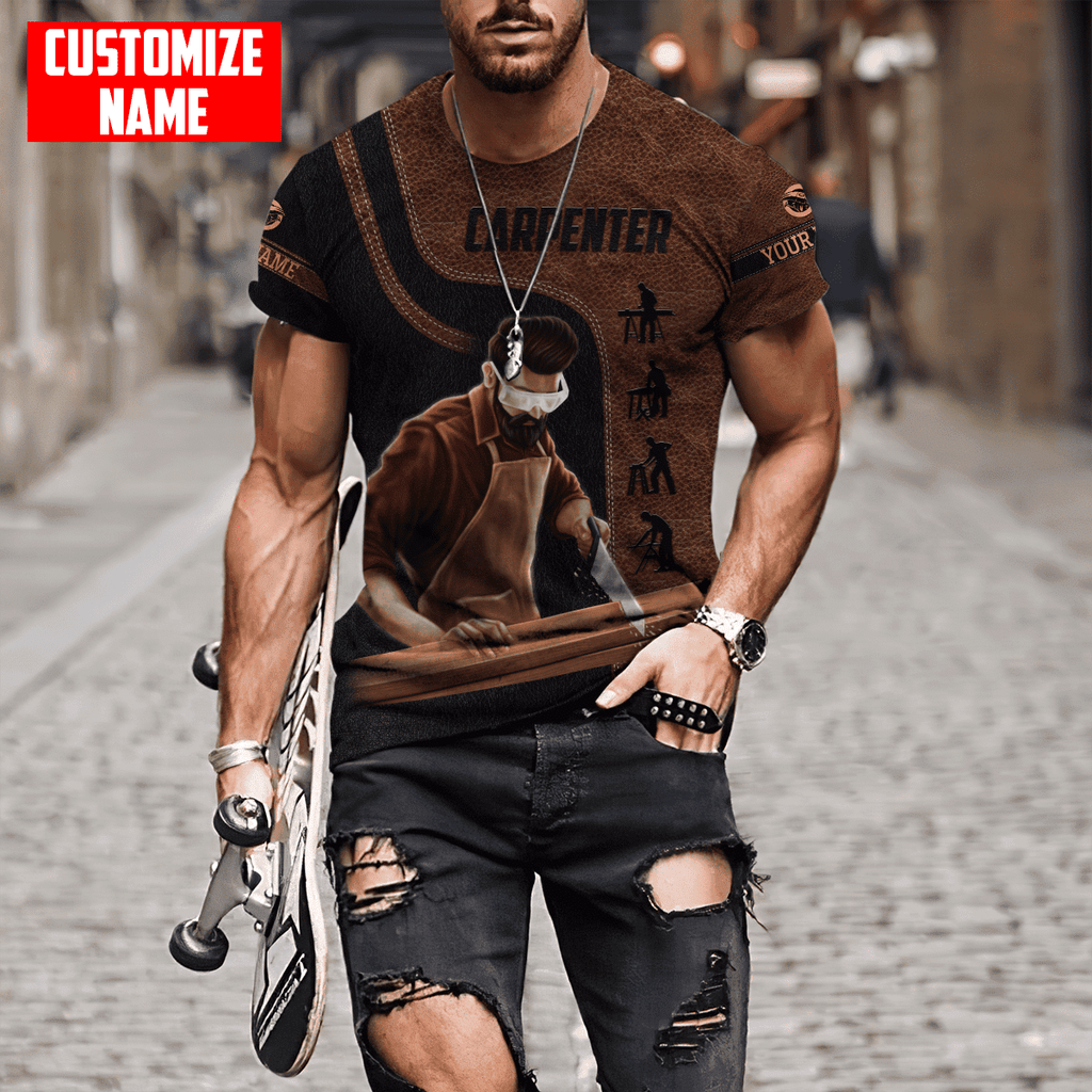 Customized Name Carpenter Shirts MHND
