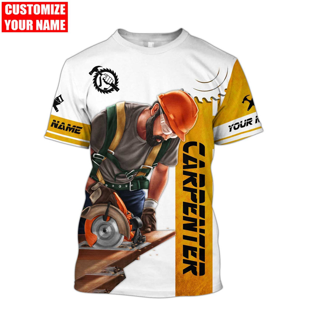 Customized Name Carpenter Shirts NDDH