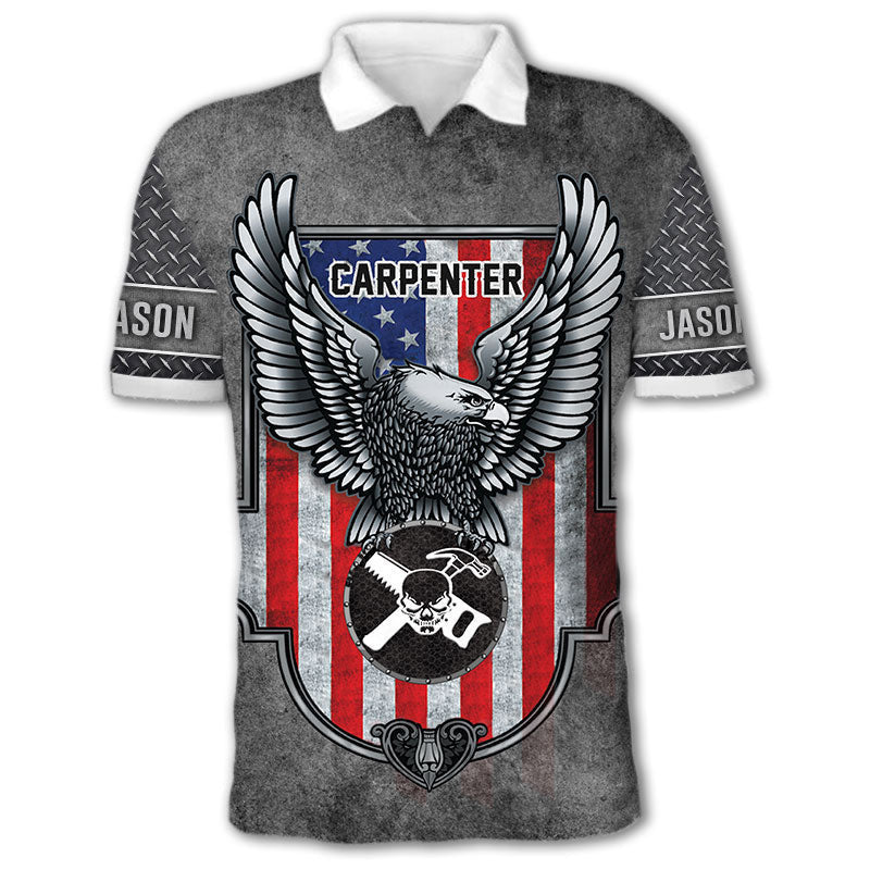 Personalized Name Carpenter Unisex Shirts Eagle