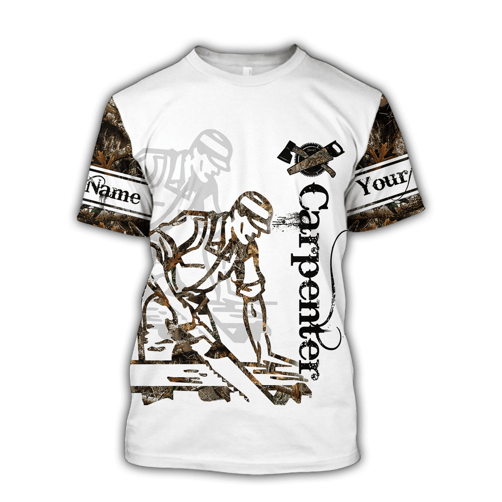Personalized Name Carpenter Unisex Shirts Tattoo