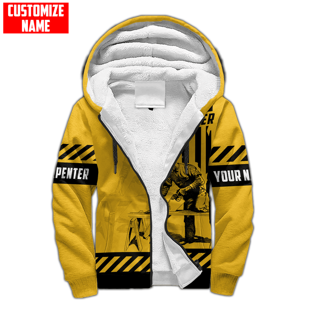 Personalized Name Carpenter Unisex Shirts Yellow Ver