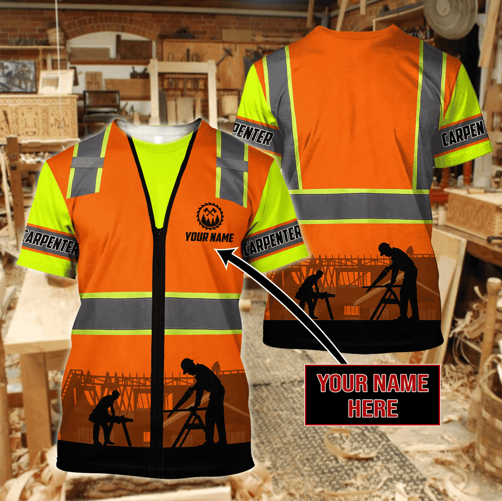 Personalized Carpenter Unisex Shirts For Men And Women