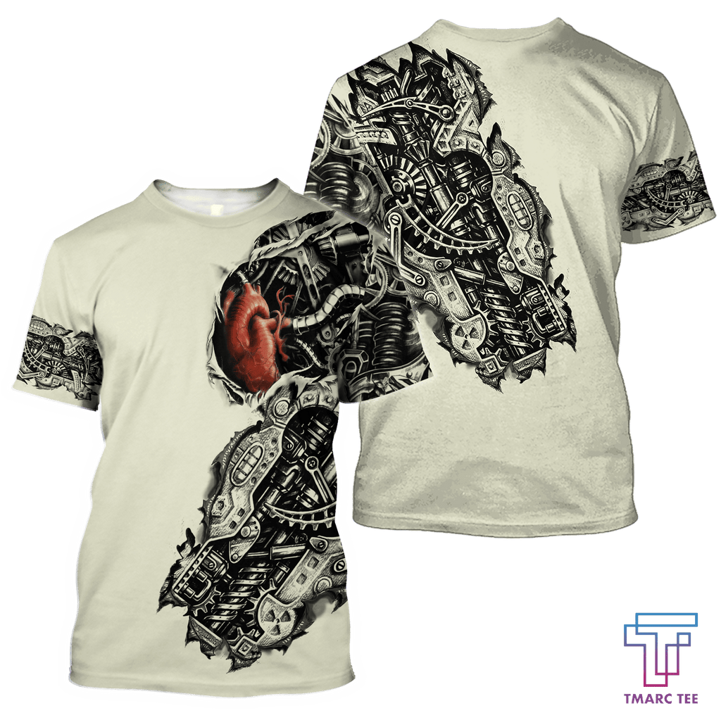 Mechanic Metal Tattoo Shirts HAC