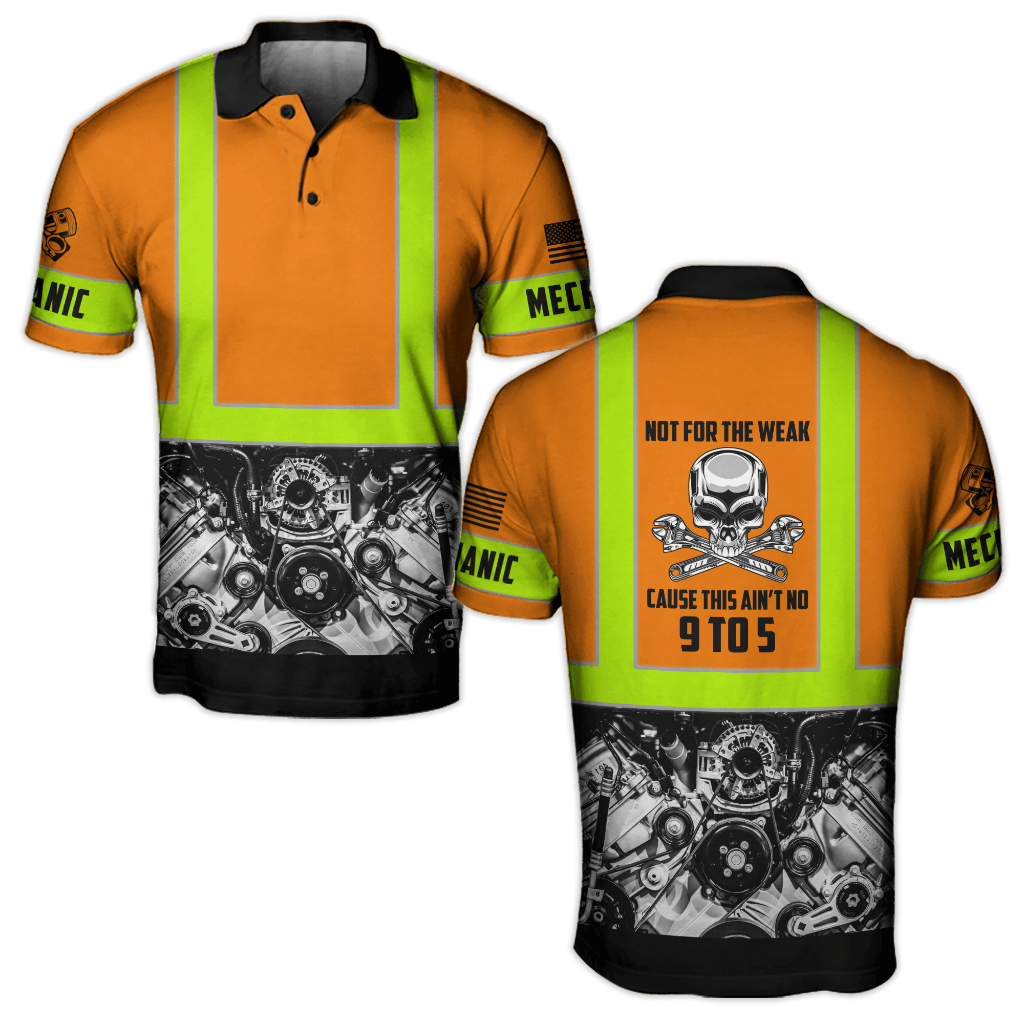 Mechanic Not For The Weak Hoodie For Men and Women TN