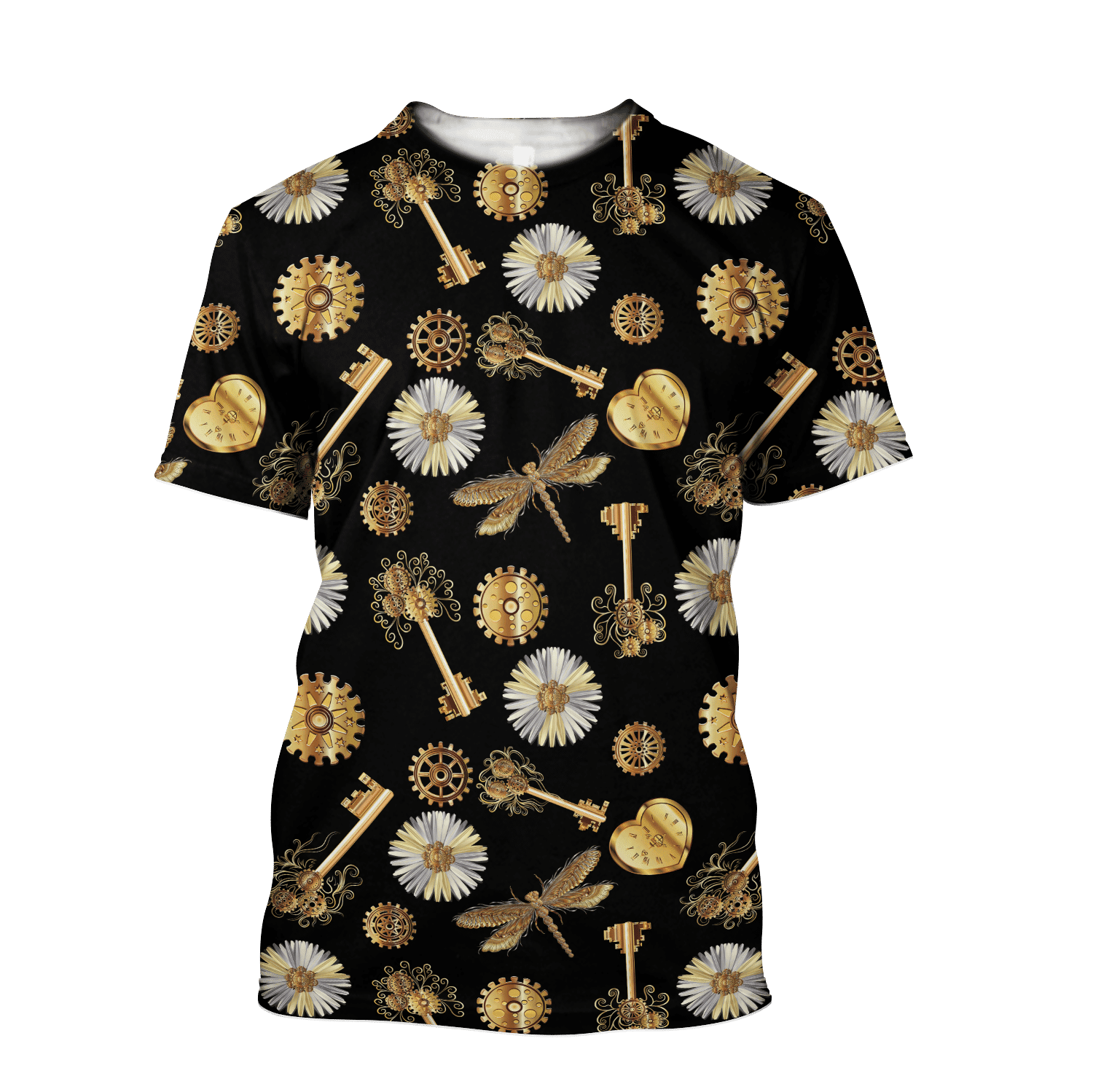 Mechanic Steampunk All Over Printed Hoodie For Men and Women TN