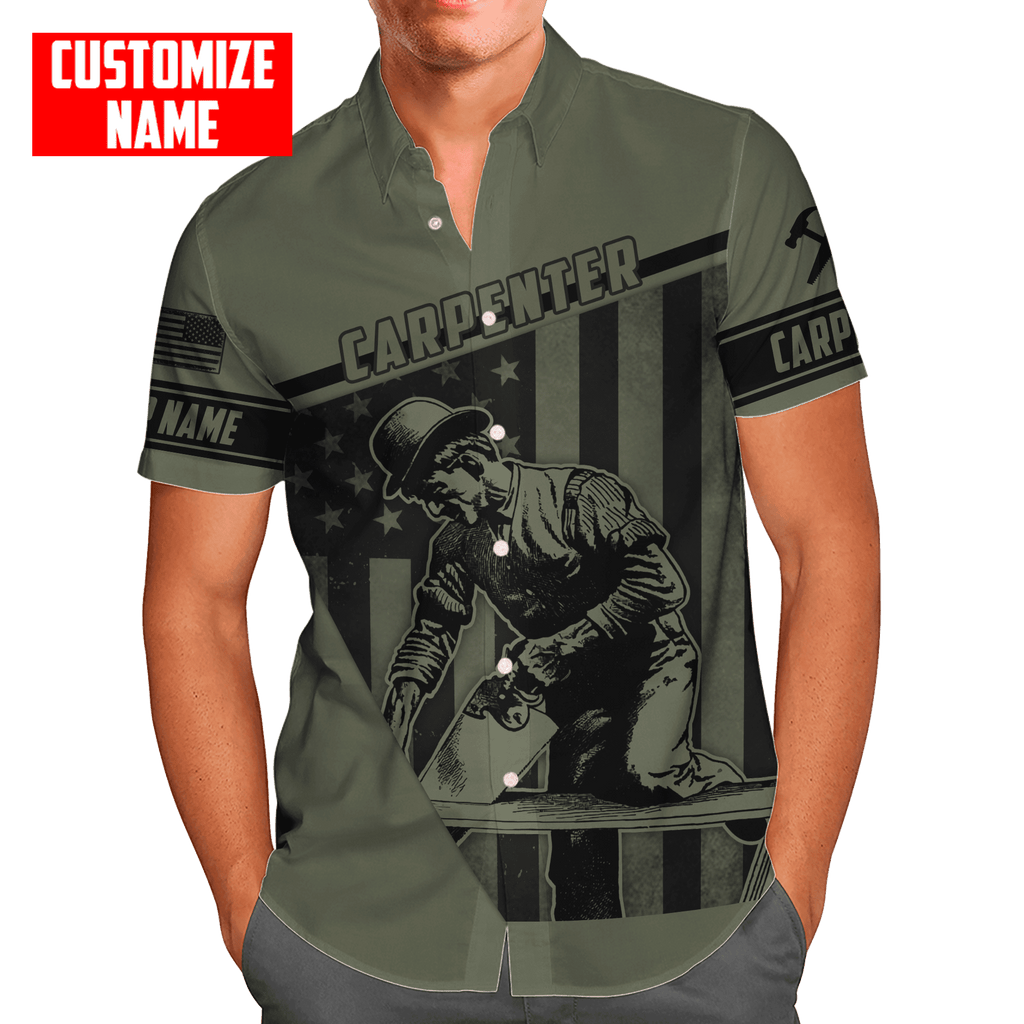 Customized Name Carpenter Can Fix What Stupid Does Shirts