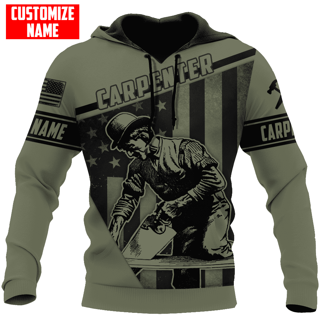 Customized Name Carpenter Can Fix What Stupid Does Shirts