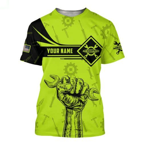 Mechanic Personalized Shirts