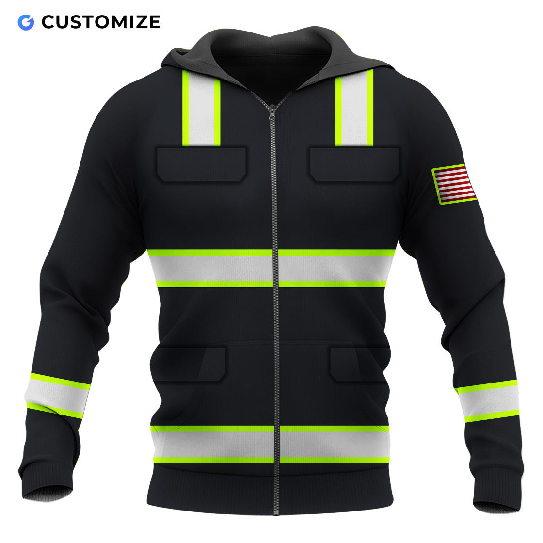Mechanic Is Superman Personalized Name Flag 3D Over Printed Shirts No
