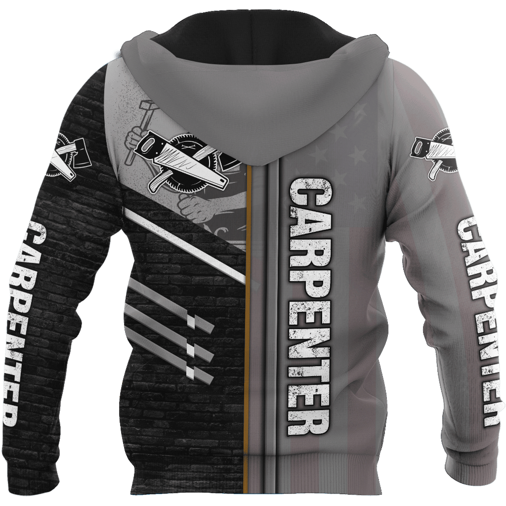 Personalized Name Carpenter Unisex Shirts Metal Pattern Ver