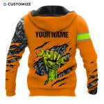 Ripped Skin Machine Personalized Name Shirts For Mechanic