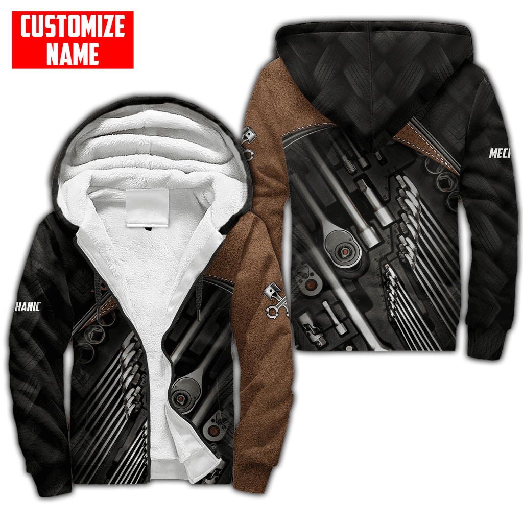 Personalized All Over Printed Mechanic Hoodie For Men and Women TN DA