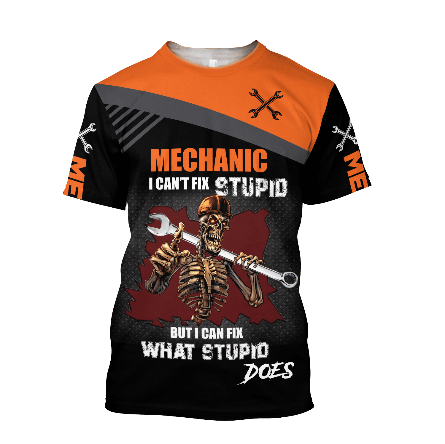 I Can Fix What Stupid Does All Over Printed Mechanic Hoodie For Men and Women TN