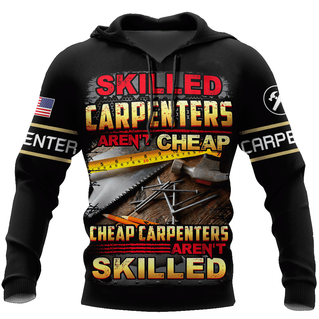 Personalized Name Carpenter Unisex Shirts Skilled Carpenters Aren't Cheap