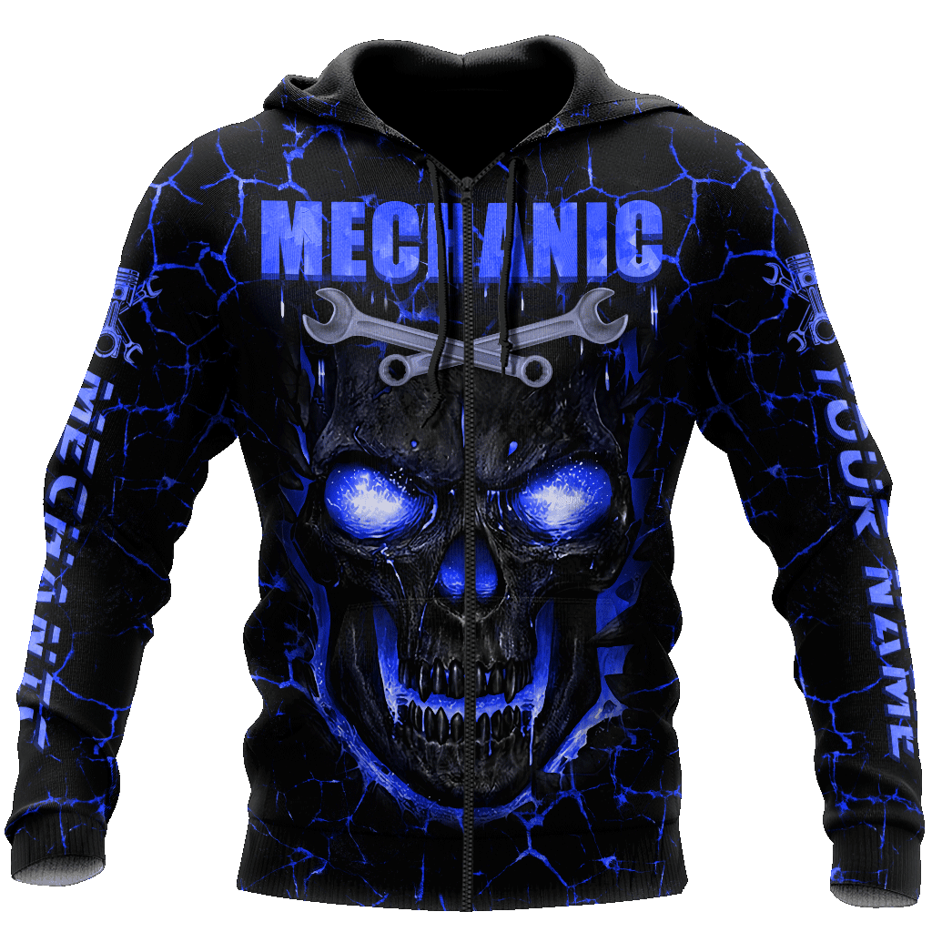 Personalized Mechanic All Over Printed Hoodie For Men and Women TN