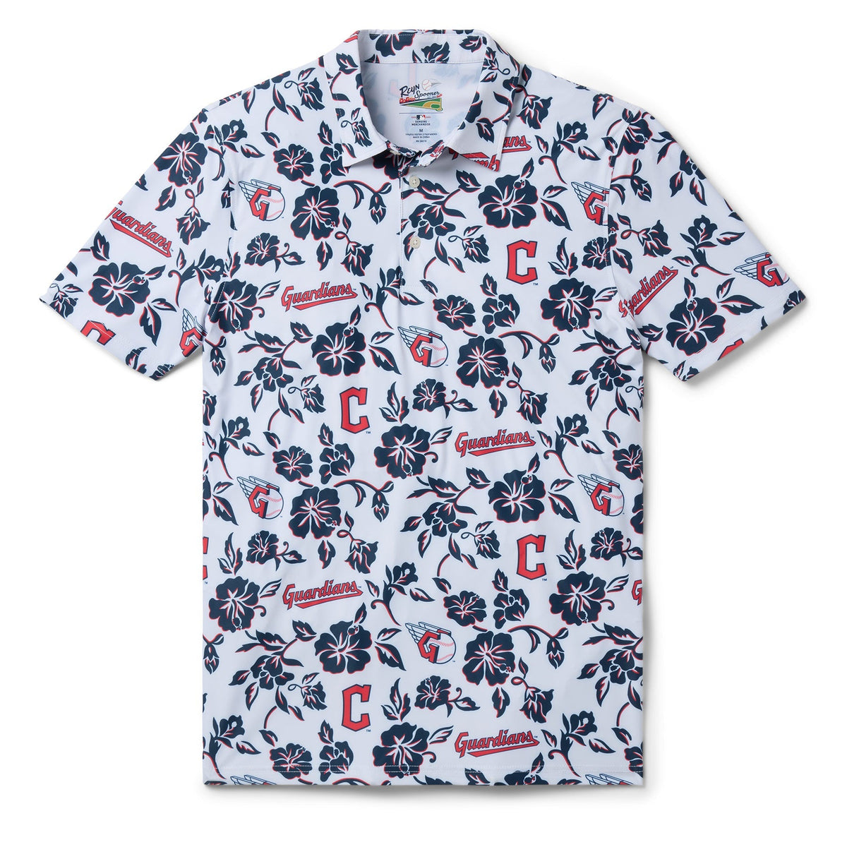CLEVELAND GUARDIANS GAME DAY PERFORMANCE POLO