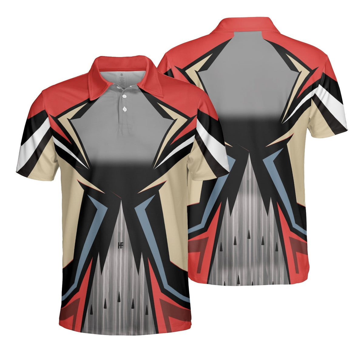 Bowling Red Polo Shirt
