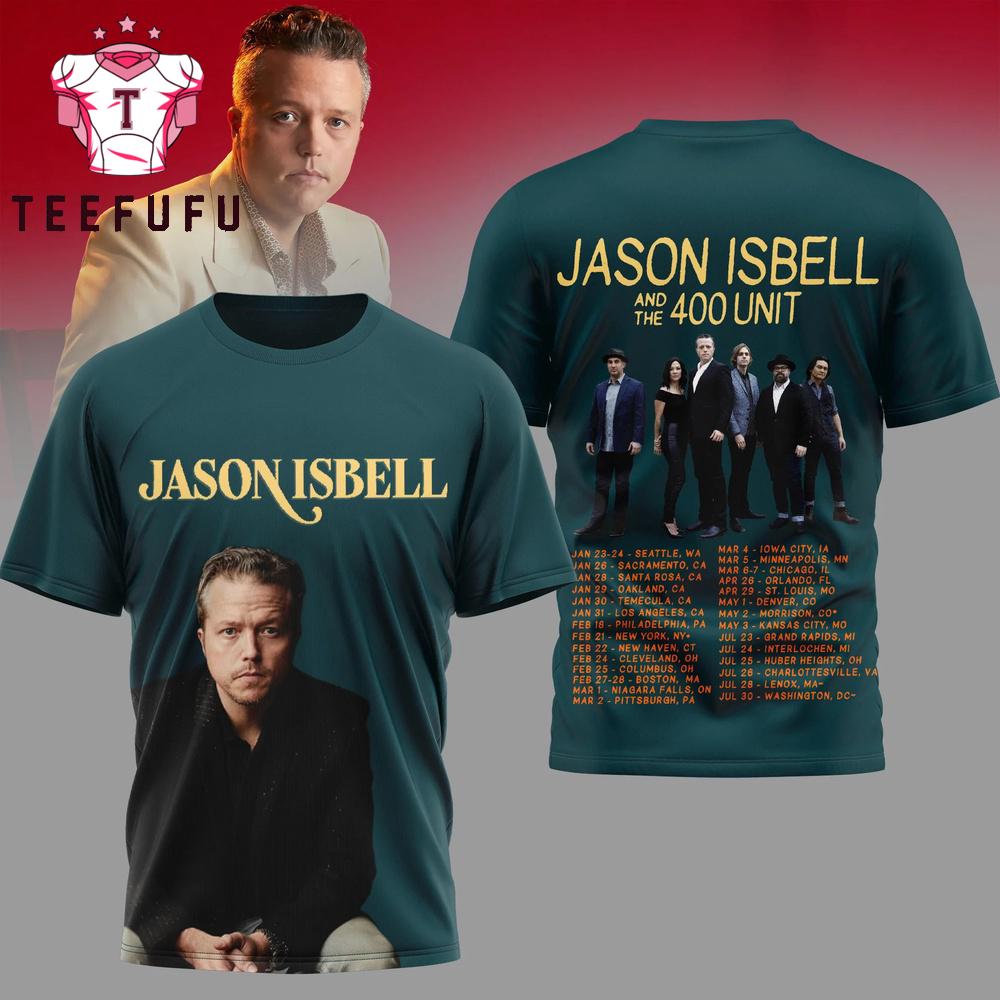 Jason Isbell And The 400 Unit 2026 T Shirt