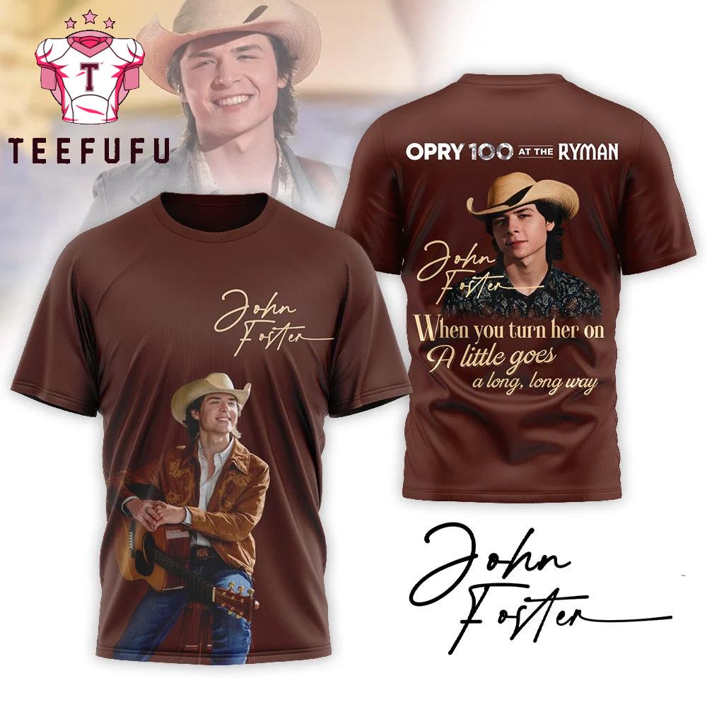 John Foster Opry 100 at the Ryman 3D Shirt