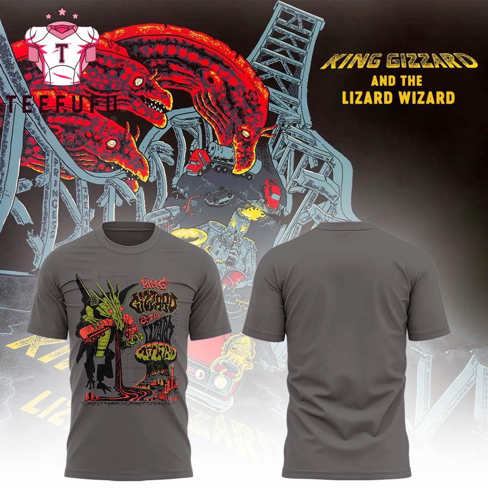 King Gizzard And The Lizard Wizard Phantom Island Tour 2025 Limited Shirt