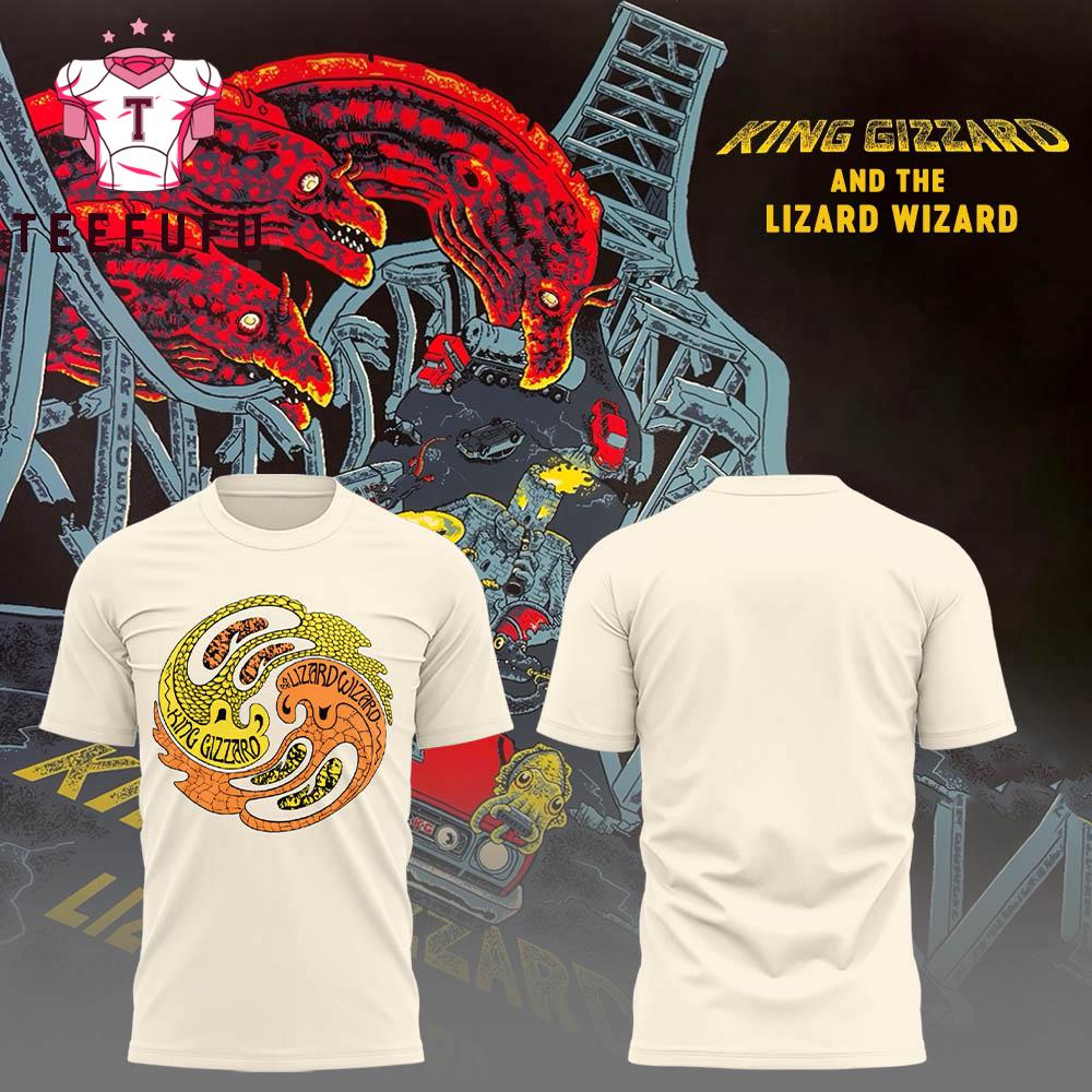 King Gizzard And The Lizard Wizard Phantom Island Tour 3D Shirt